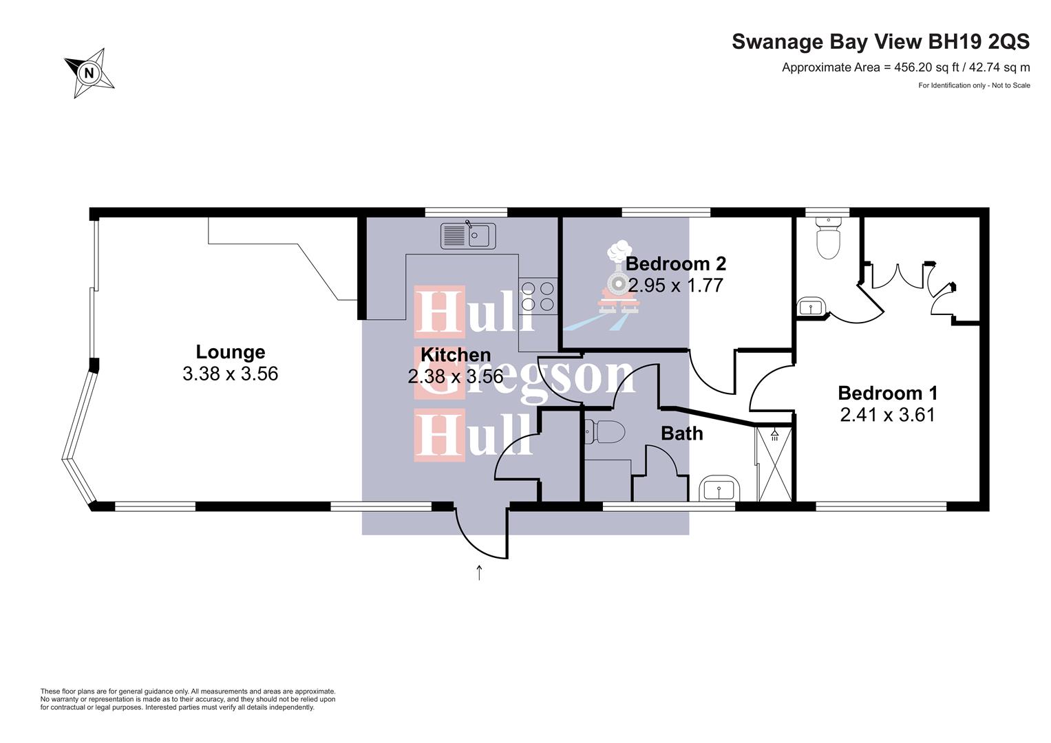 Floorplan for Panorama Road, Swanage