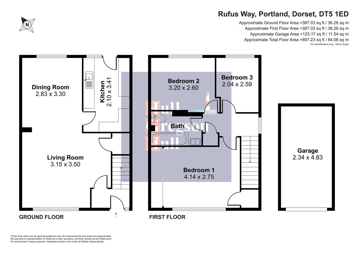 Floorplan for Rufus Way, Portland