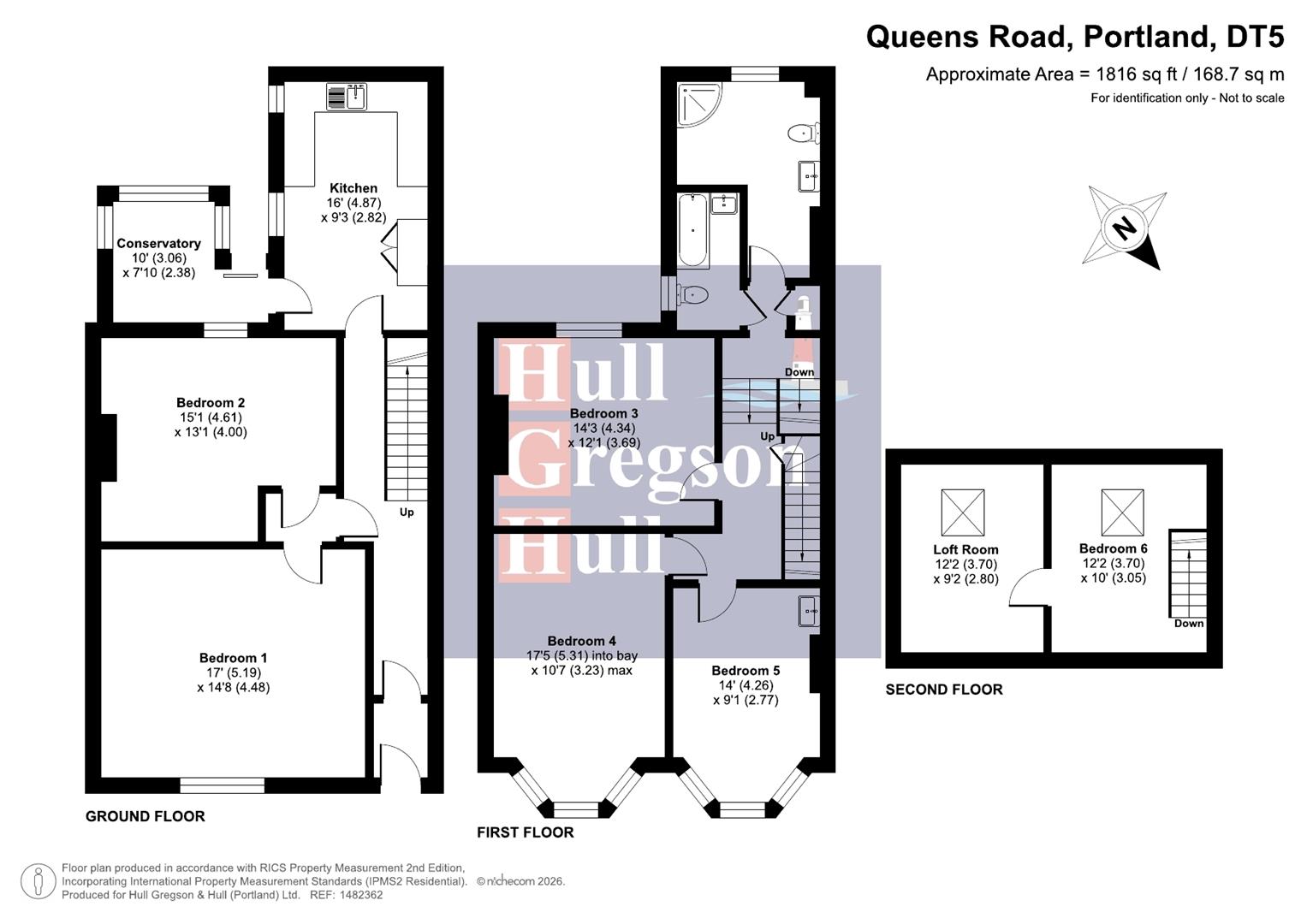 Floorplan for Queens Road, Portland