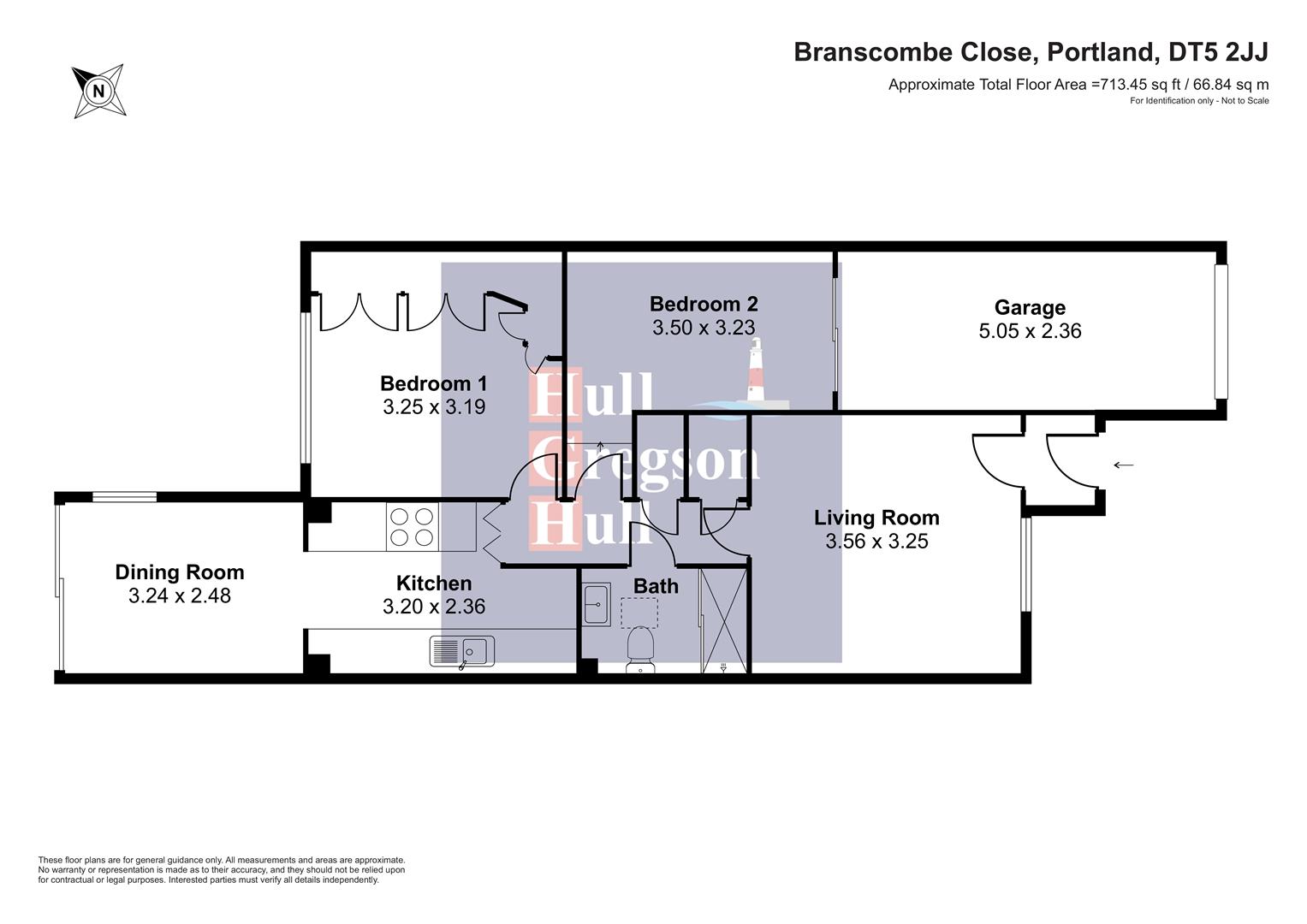 Floorplan for Branscombe Close