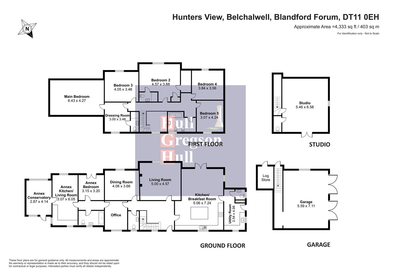 Floorplan for Belchalwell, Blandford Forum