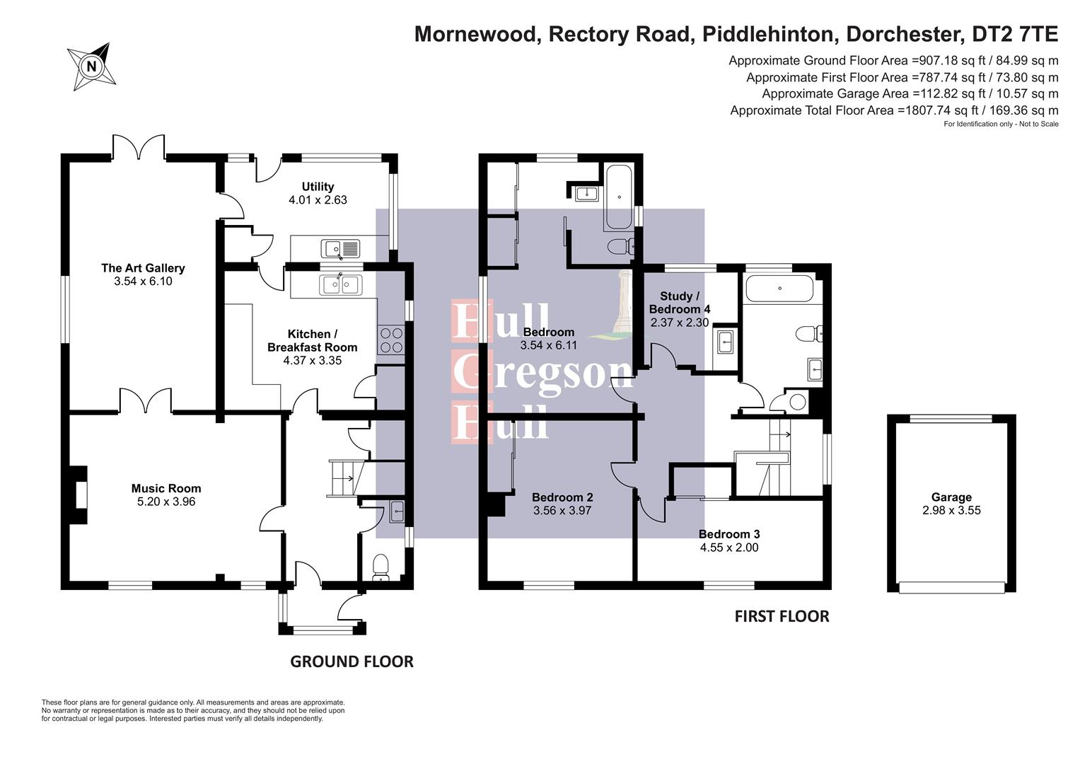 Floorplan for Rectory Road, Piddlehinton, Dorchester