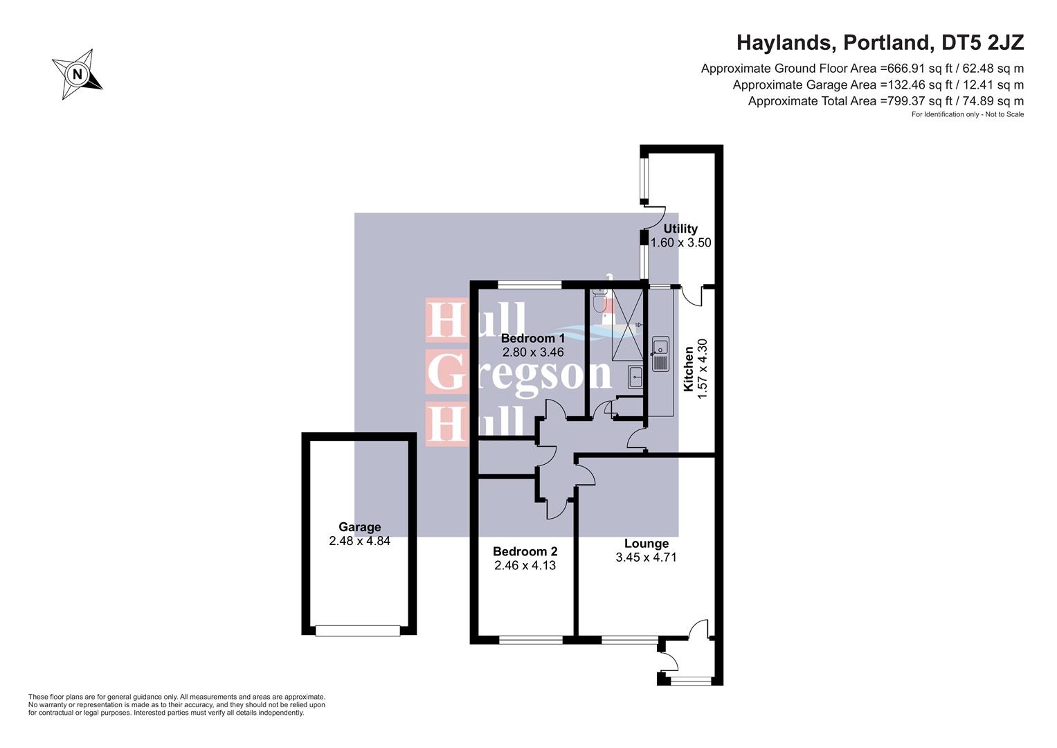 Floorplan for Haylands, Portland