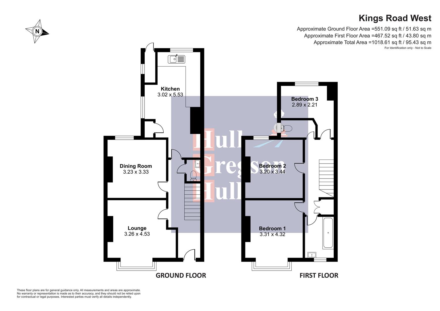 Floorplan for Kings Road West, Swanage