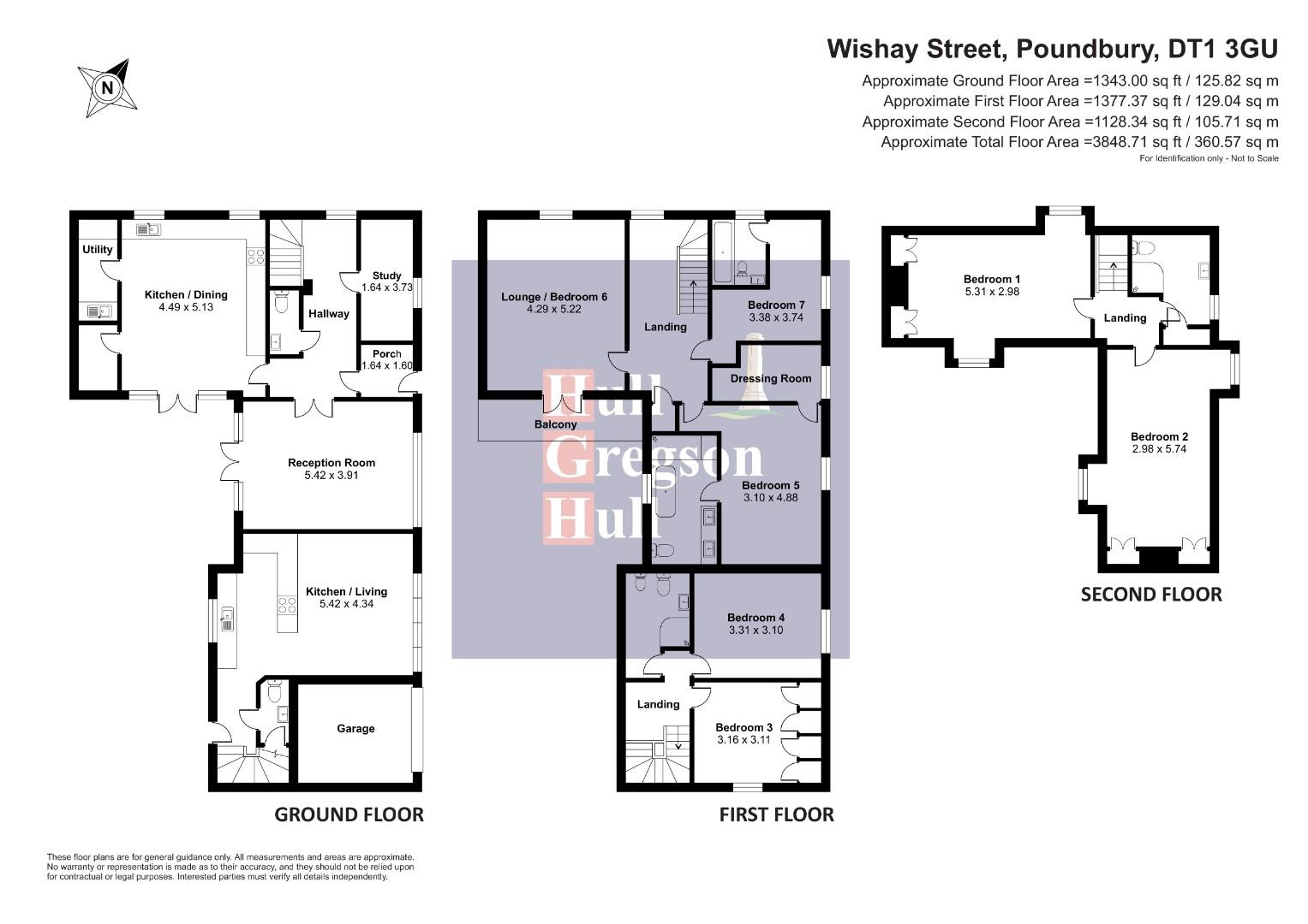 Floorplan for Wishay Street, Poundbury, Dorchester