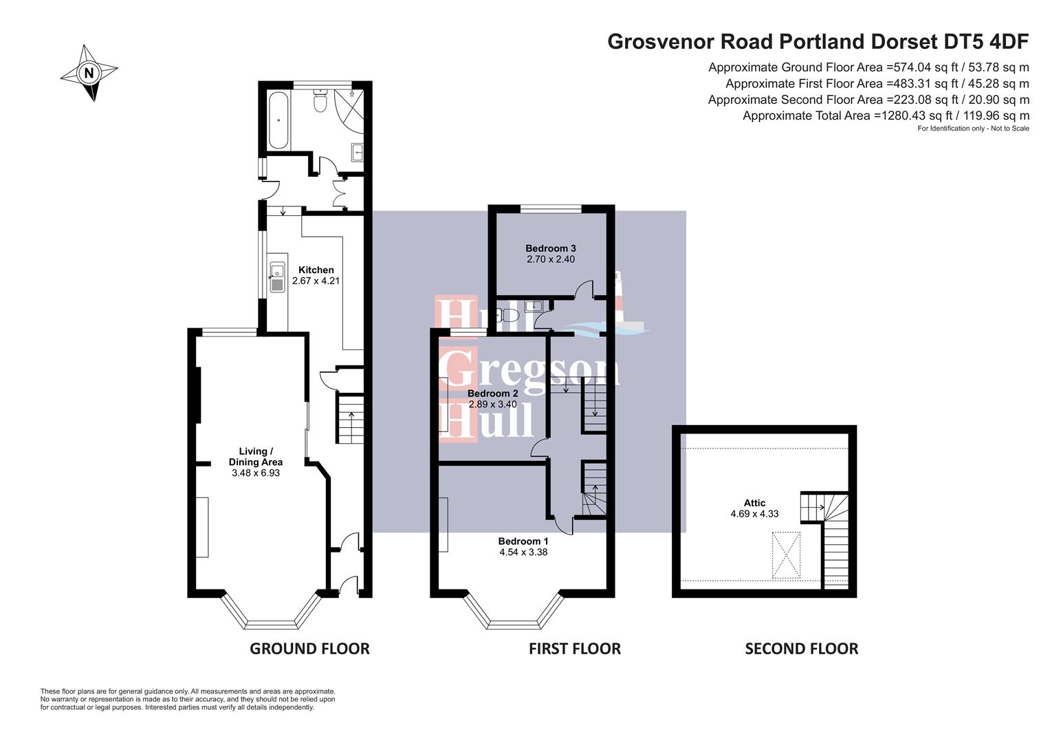 Floorplan for Grosvenor Road, Portland