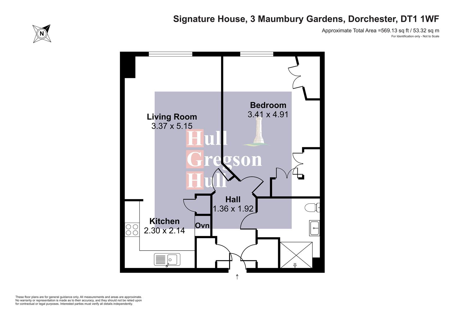 Floorplan for Maumbury Gardens, Dorchester