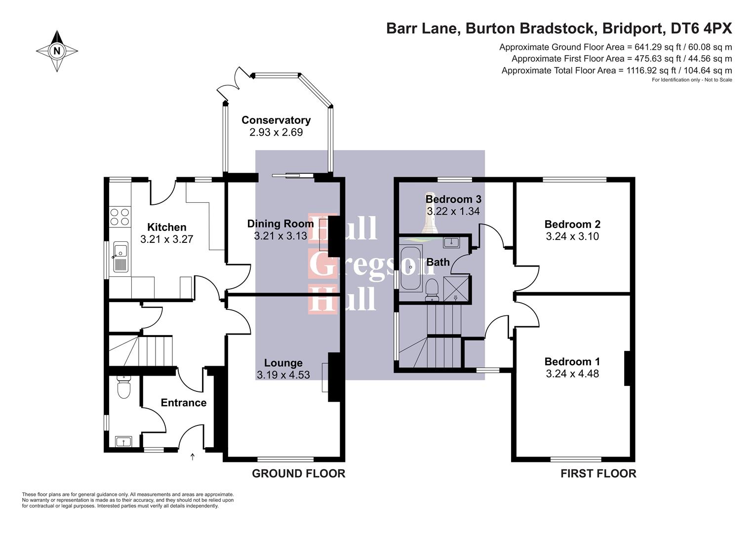 Floorplan for Barr Lane, Burton Bradstock, Bridport