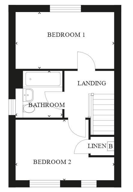 Floorplan for Temora Place, Bincombe Park, Weymouth