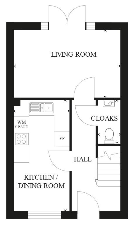 Floorplan for Temora Place, Bincombe Park, Weymouth
