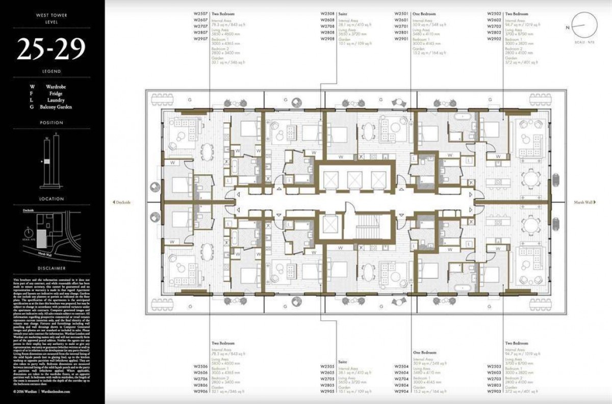 The Wardian, Hobart Building, London, E14 9XJ