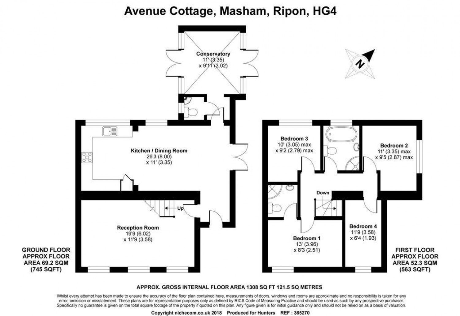 Avenue Cottage Masham, Ripon, Ripon