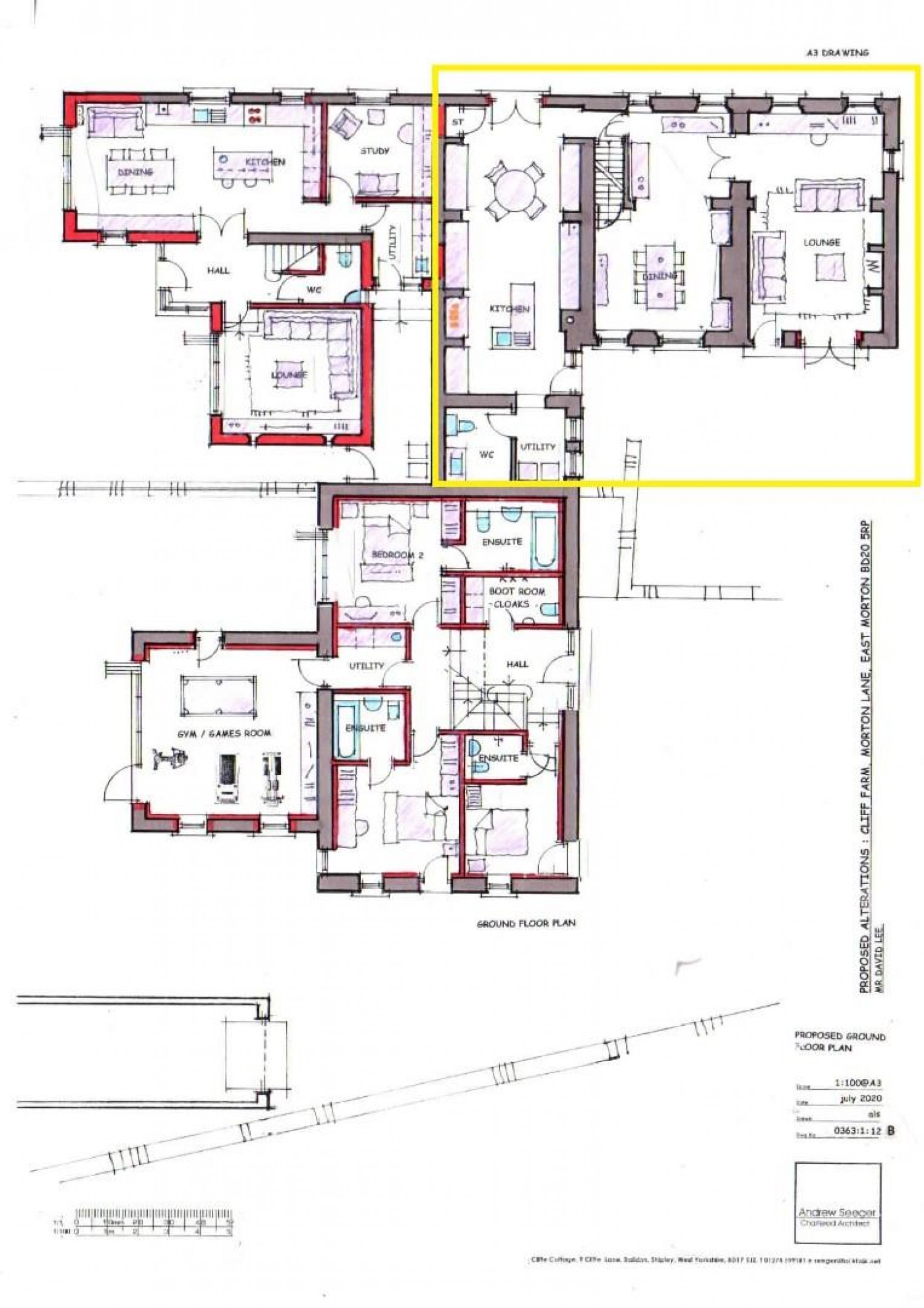 Cliff Farm, East Morton. Bingley