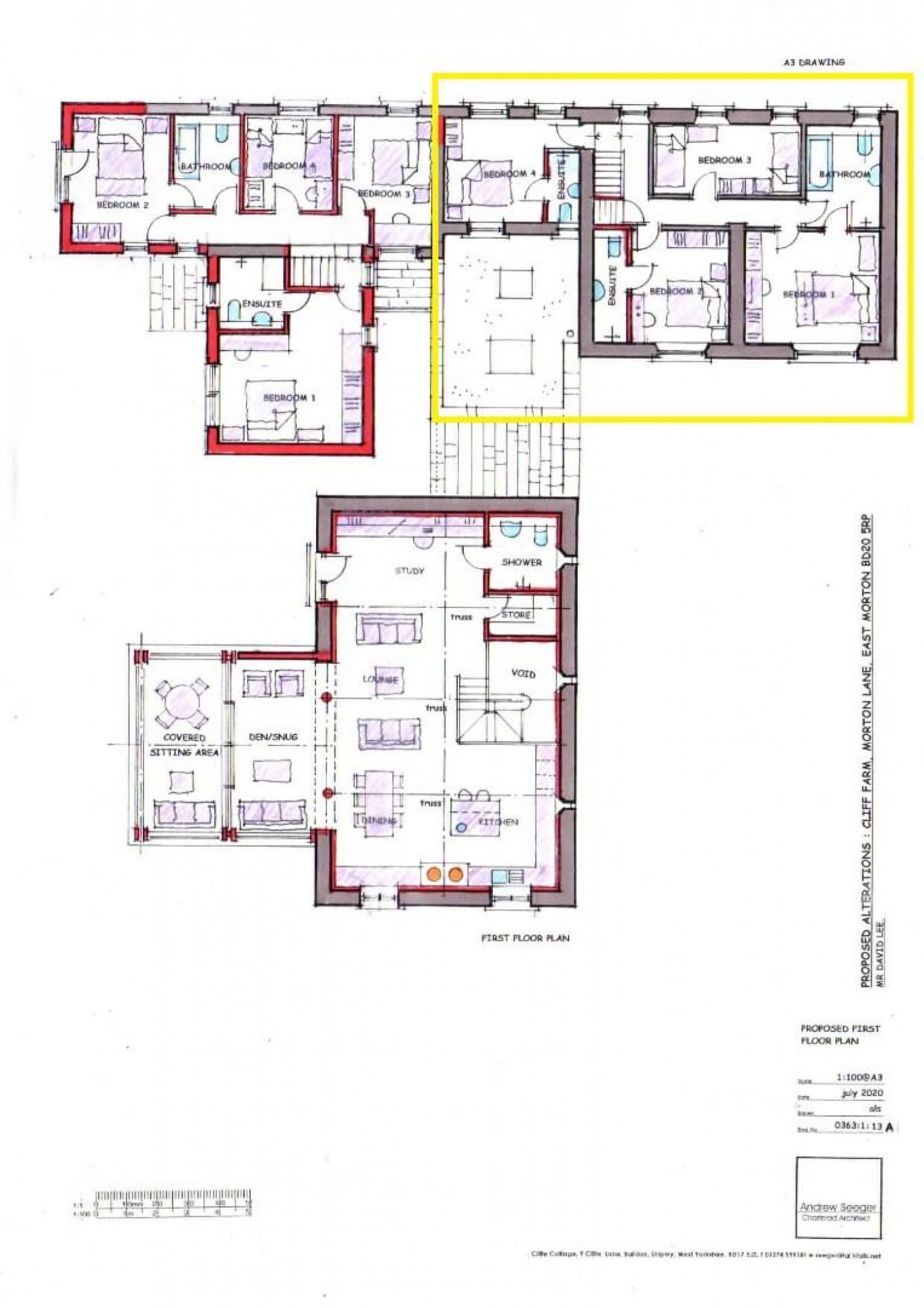 Cliff Farm, East Morton. Bingley