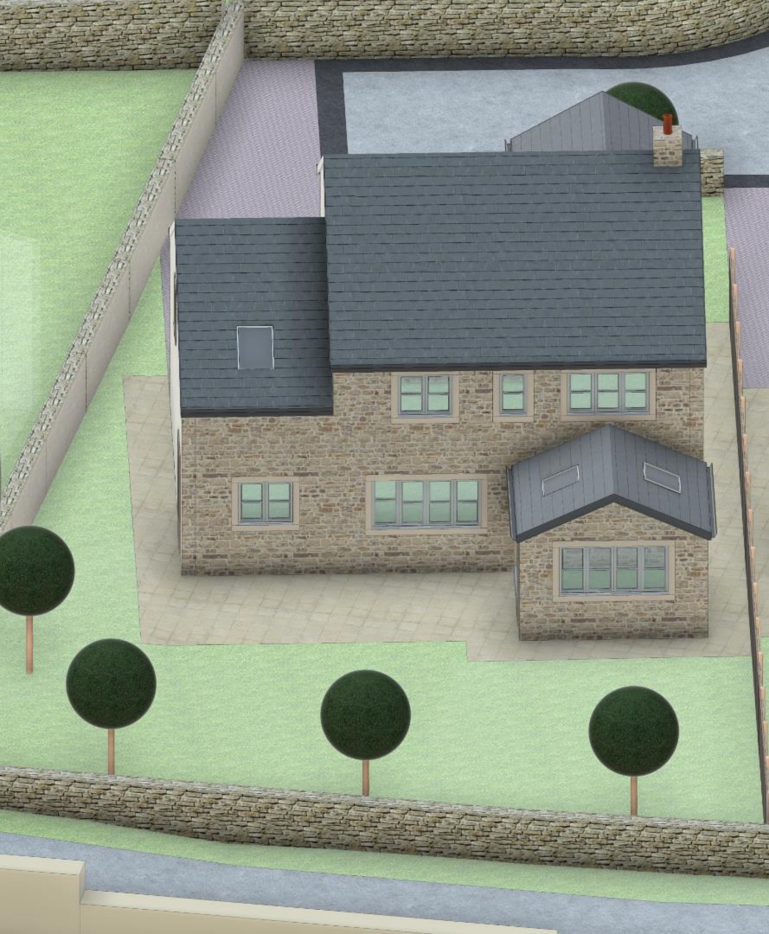 House Type E, The Meadows, Cononley