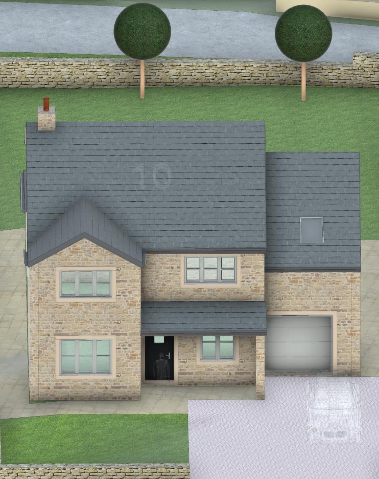 House Type E, The Meadows, Cononley