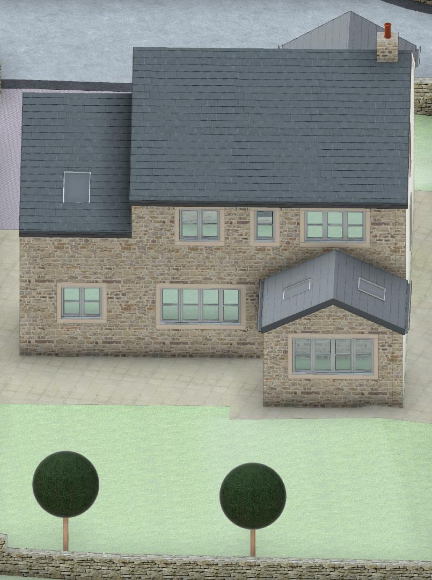 House Type E, The Meadows, Cononley
