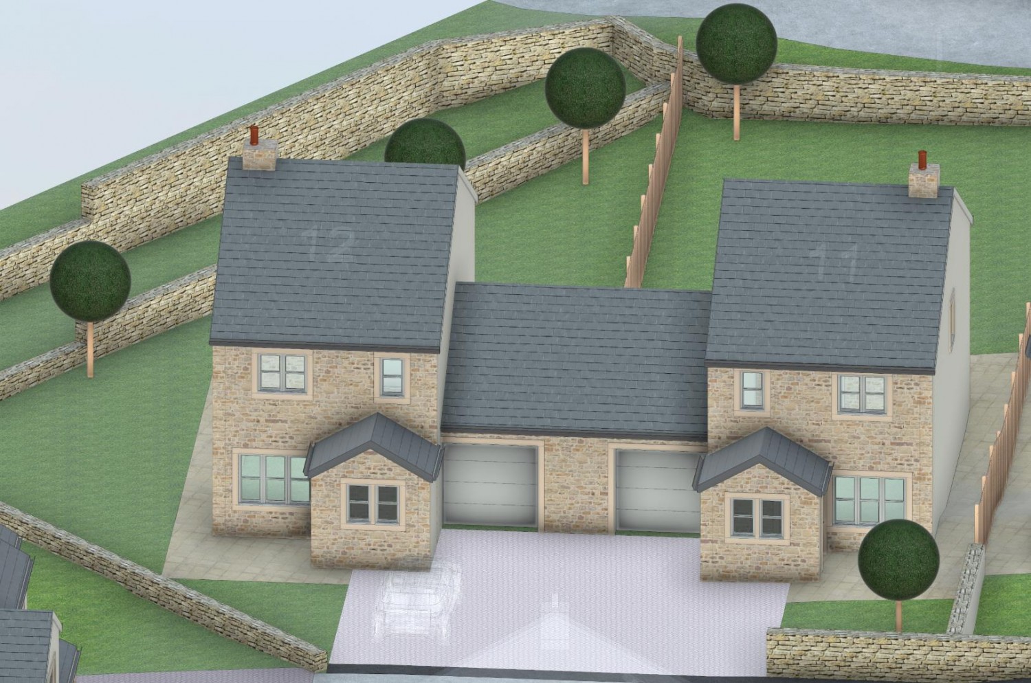 House Type D, The Meadows, Cononley