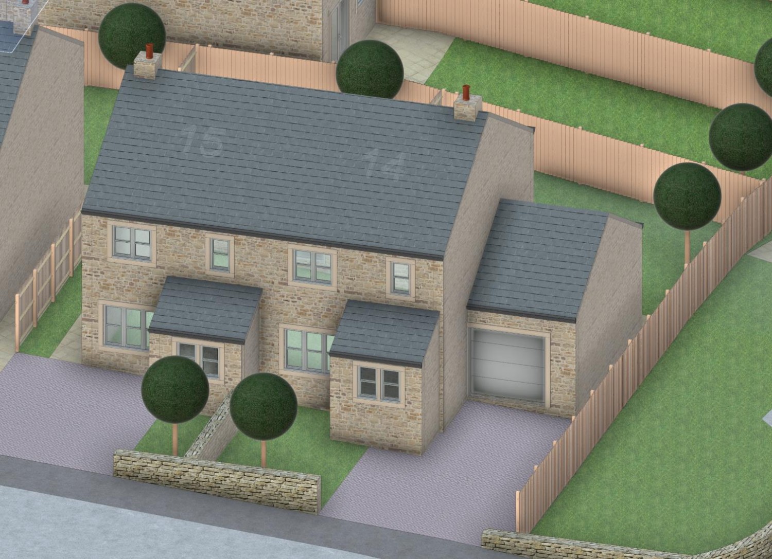 House Type C1, The Meadows, Cononley