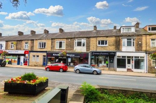 Retail Shop & Apartment. Earby