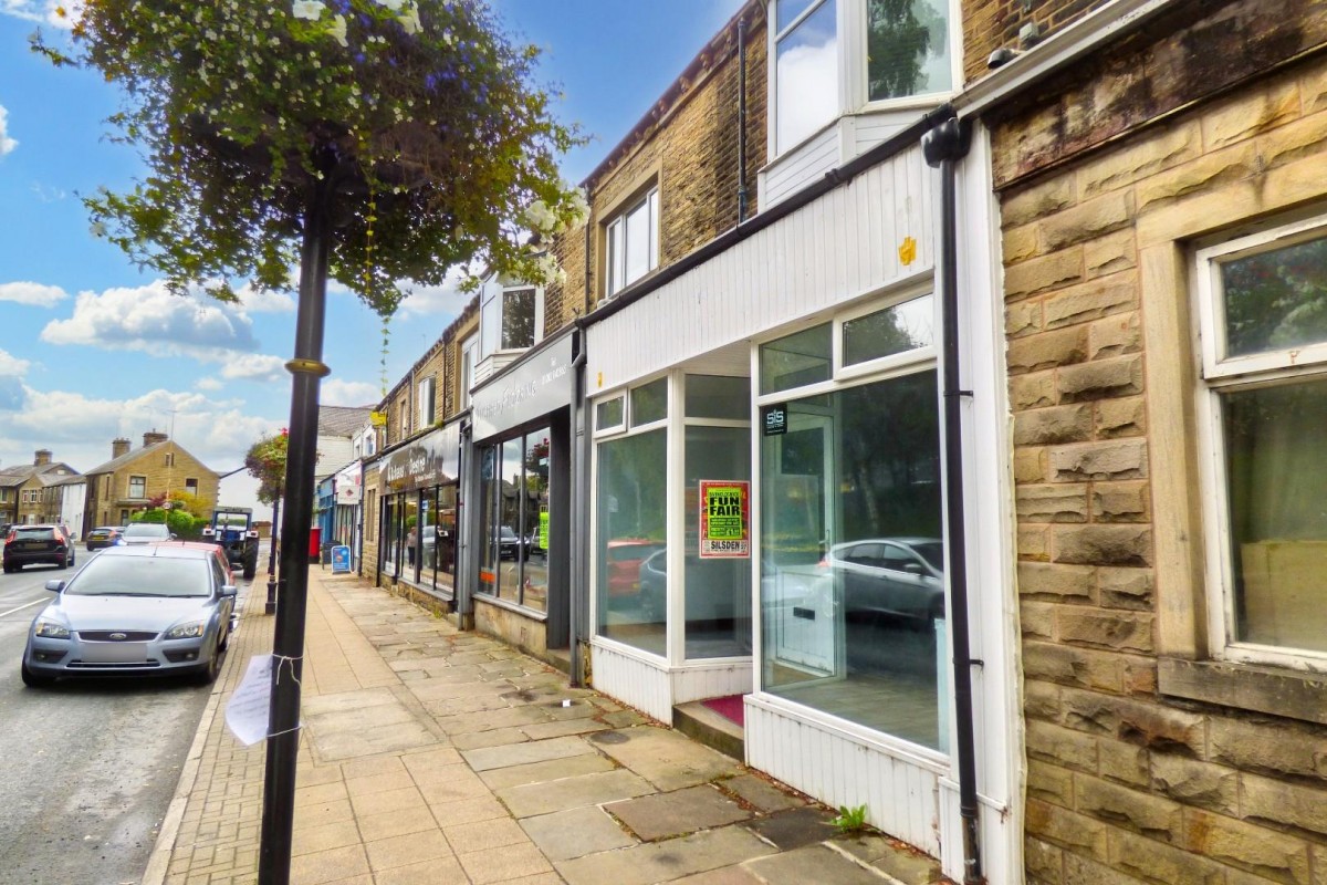 Retail Shop & Apartment. Earby