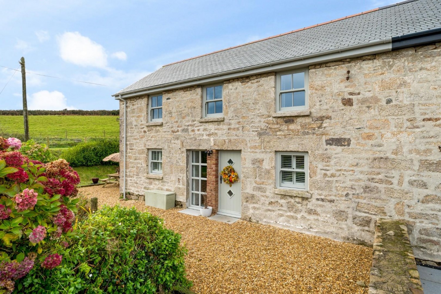Luxurious property with land in Laity, near Helston