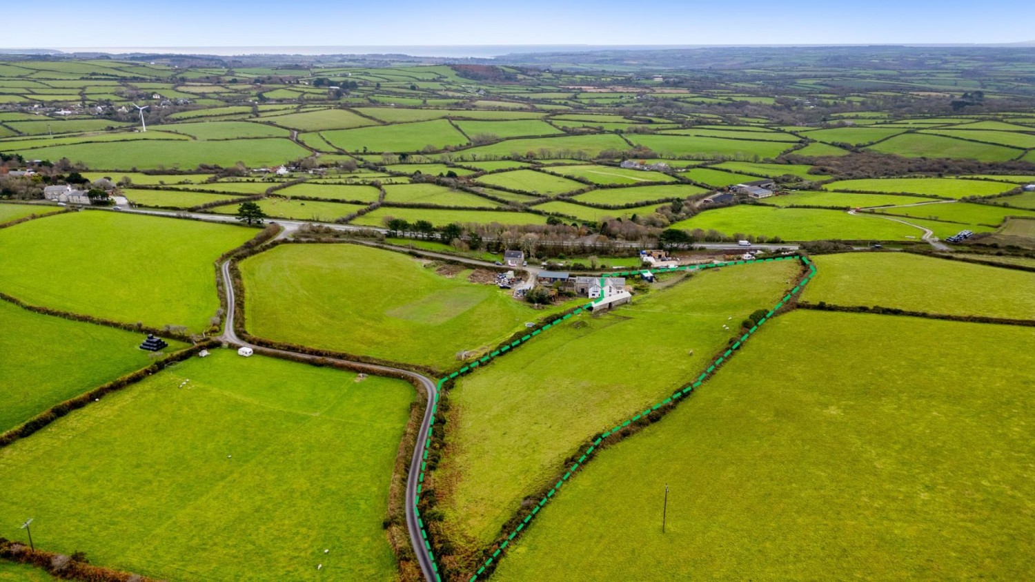 Luxurious property with land in Laity, near Helston