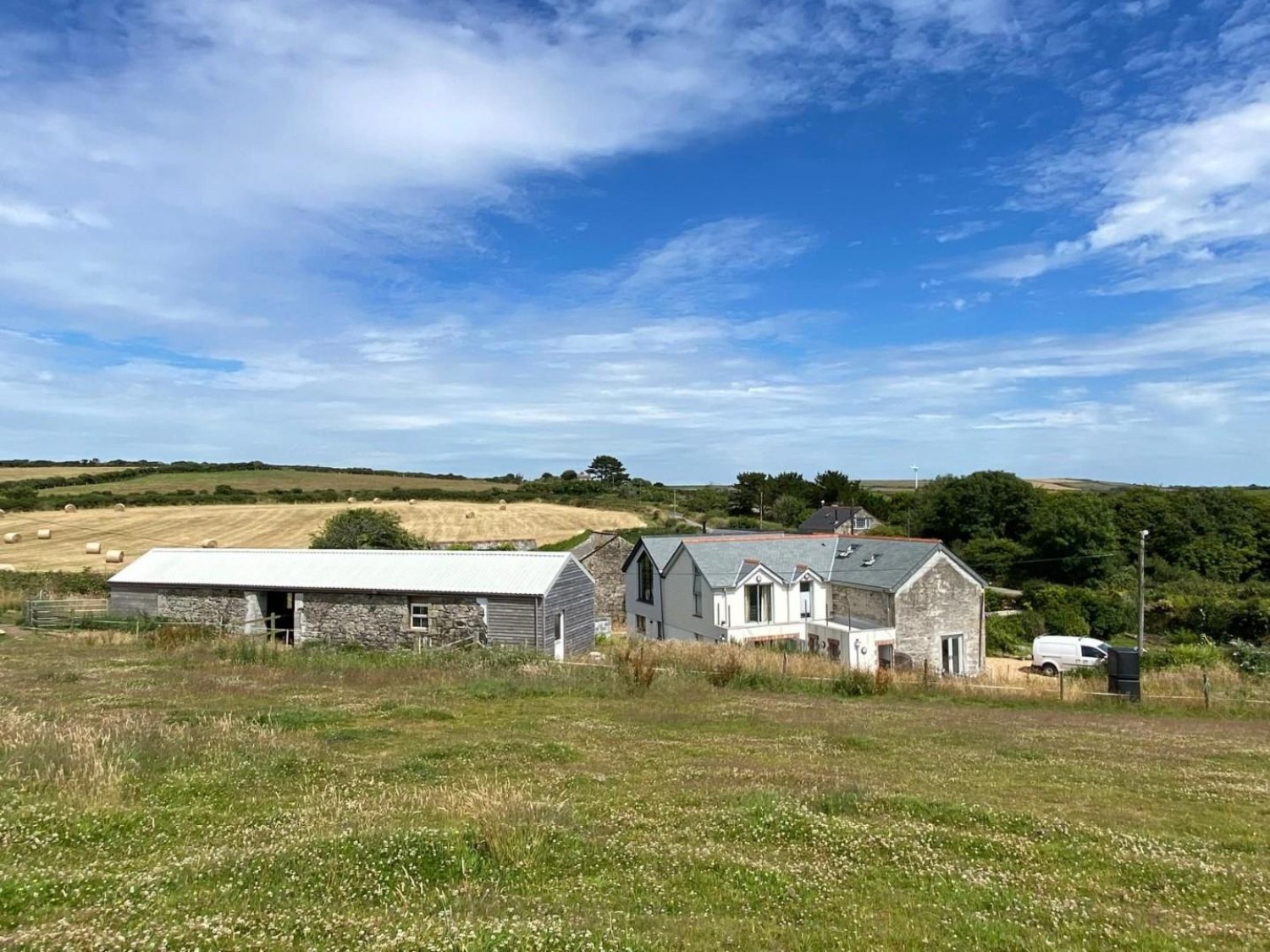 Luxurious property with land in Laity, near Helston