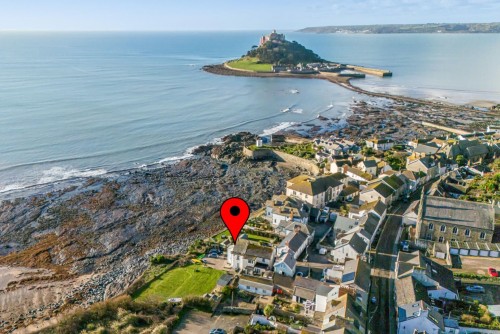 Exceptional building plot, and charming house in Marazion