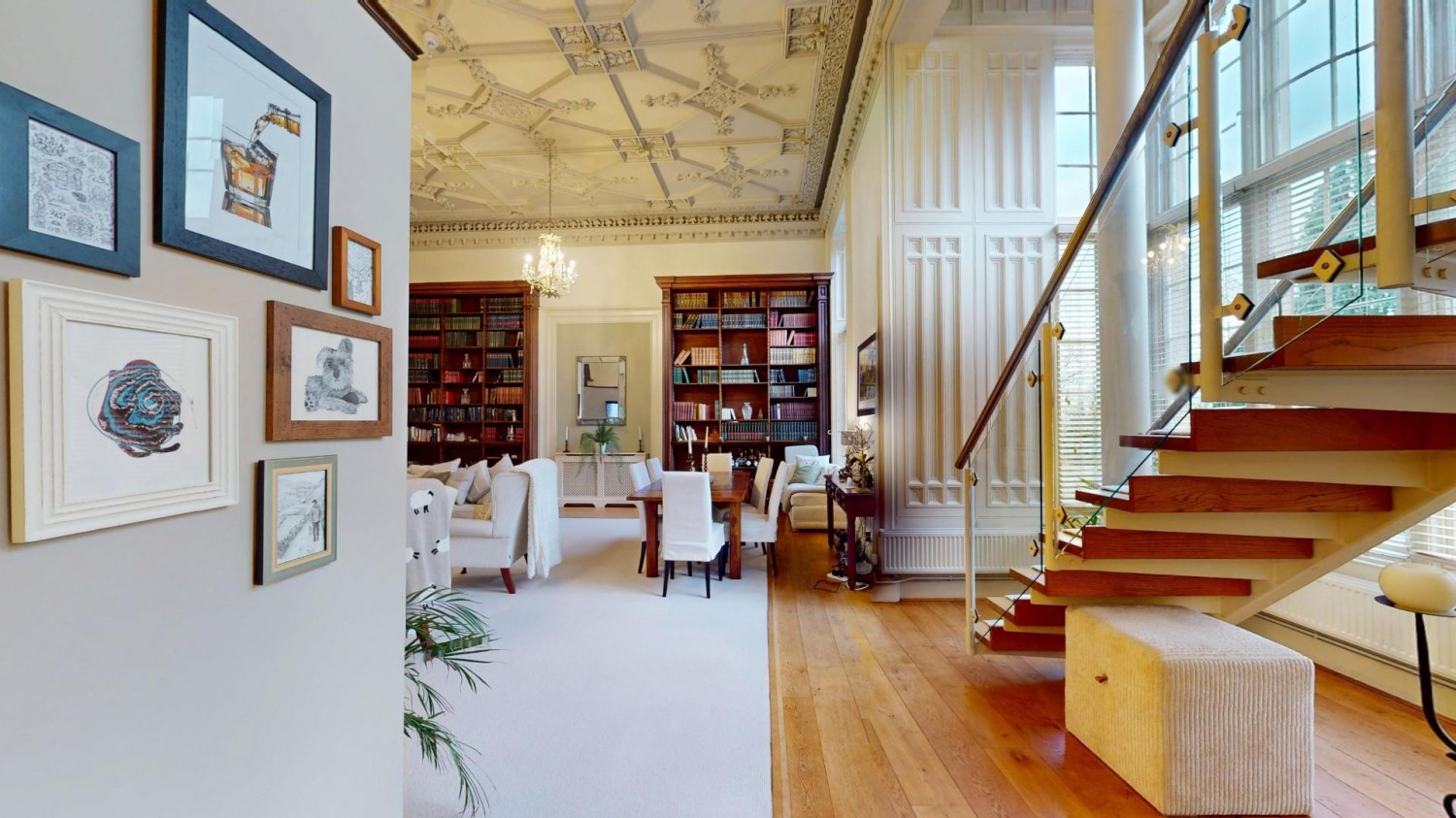 The Library, Eshton Hall, Gargrave