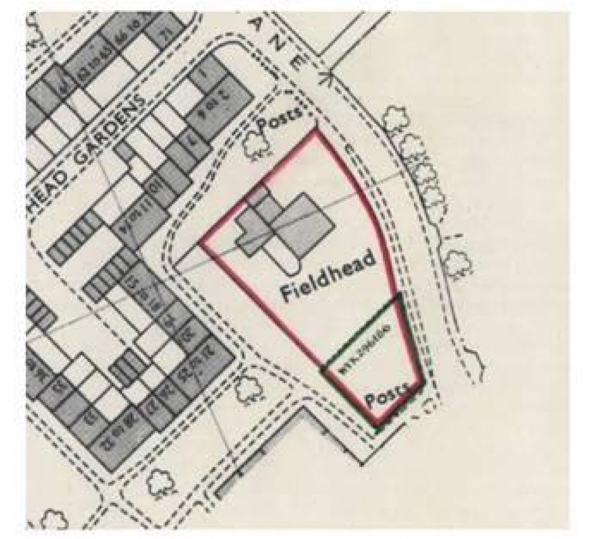 Former Fieldhead House , Chidswell Lane Dewsbury, West Yorkshire