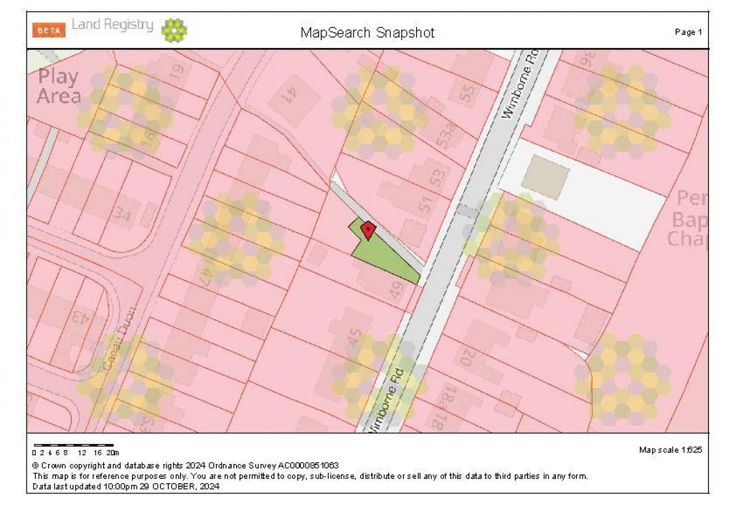North-East Side of 49 Wimborne Road, Pencoed