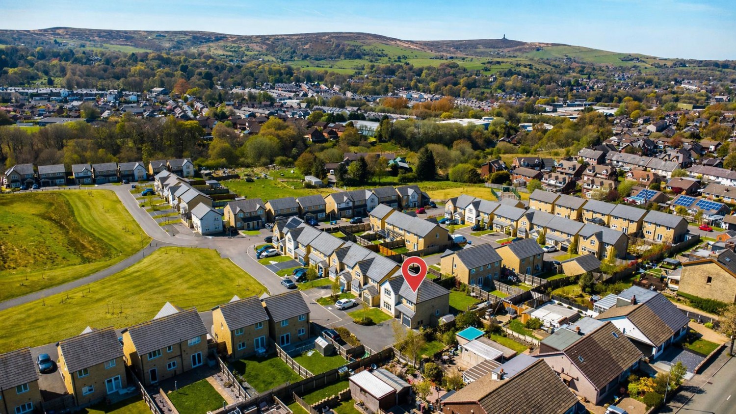 Blackcap close, Darwen