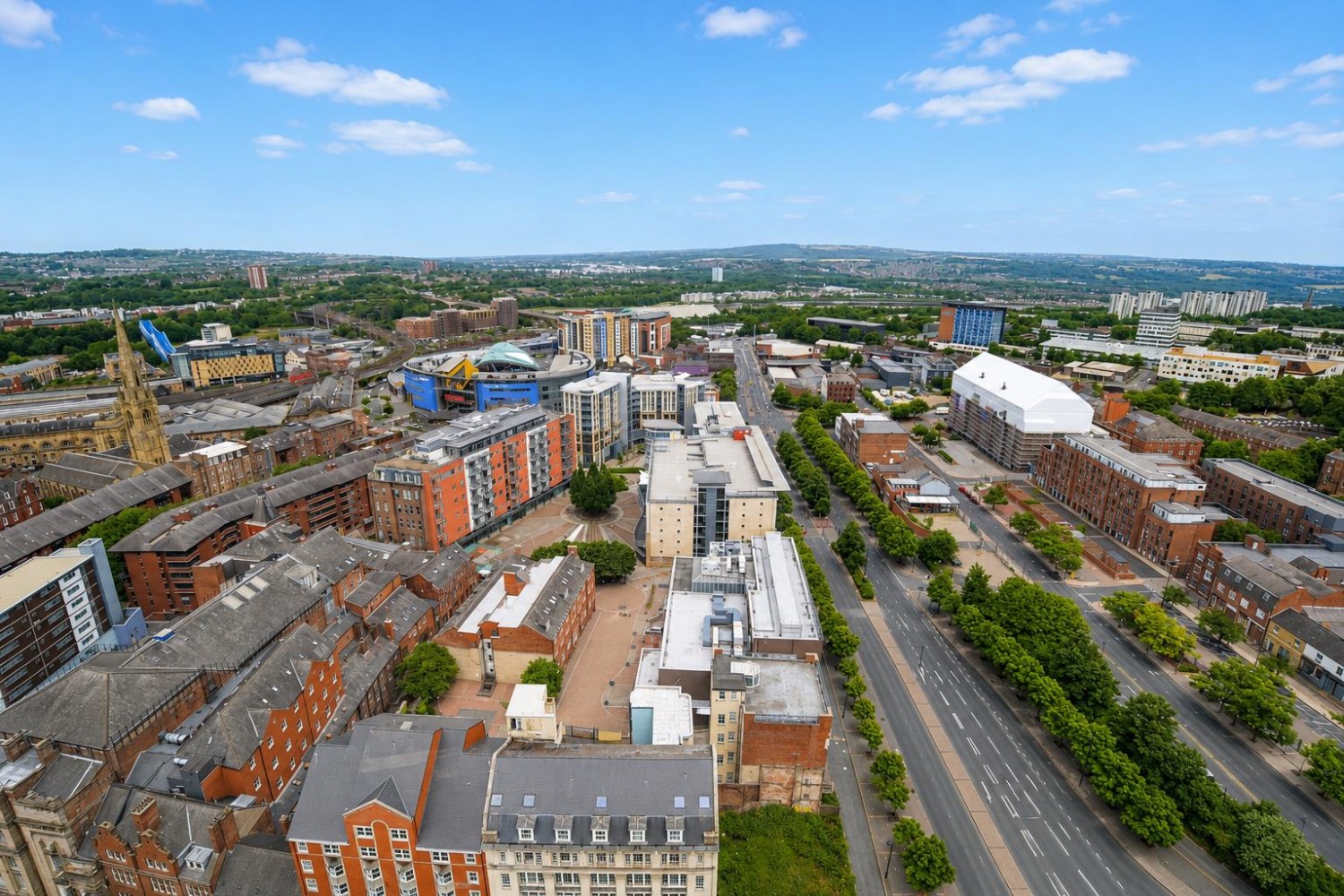 3 bedroom Flat to let in Hadrian Tower, Newcastle Upon Tyne, NE4