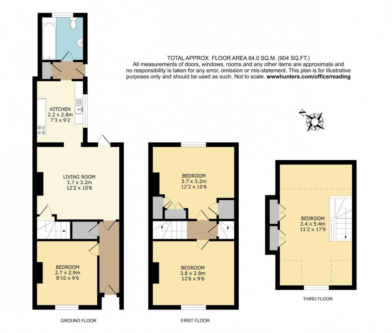 4 bedroom House for sale in Granby Gardens, Reading