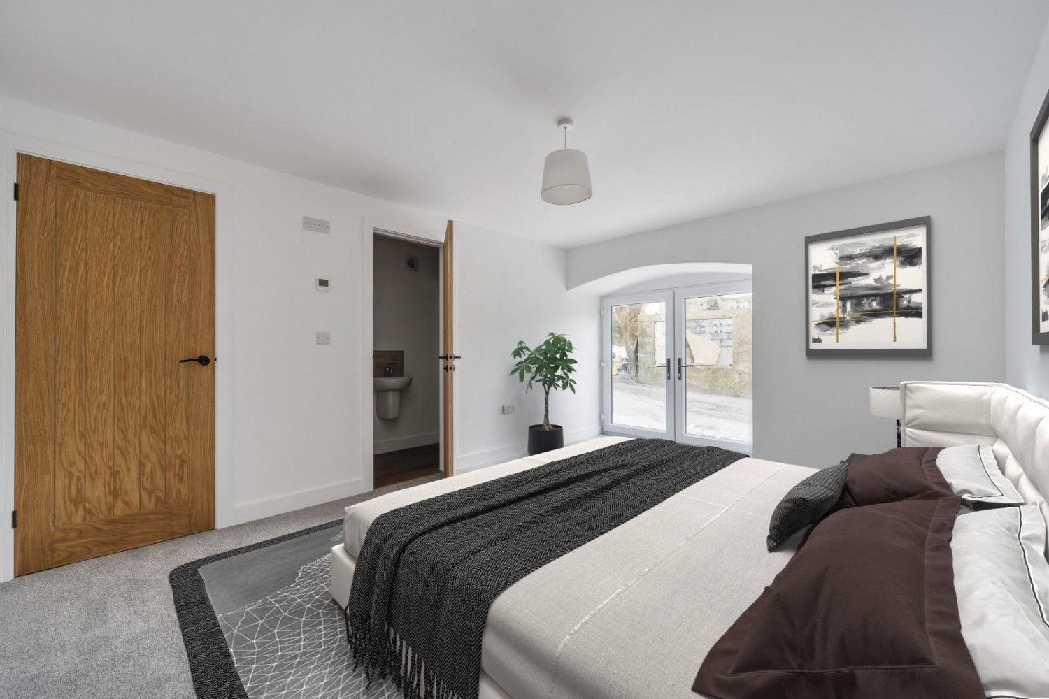 4 bedroom House to let in Huthnance Farm