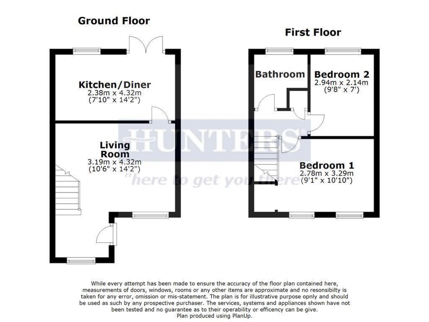 2 bedroom House to let in Ervins Lock Road, Wigston, LE18 4NQ