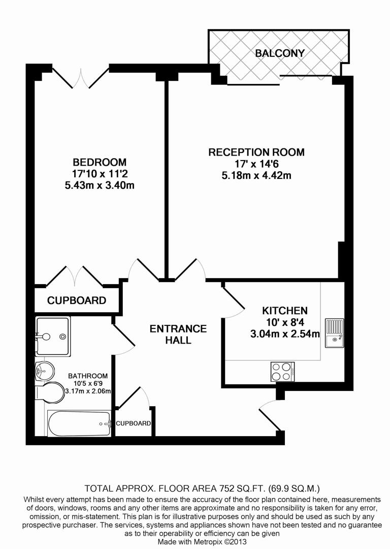 Floorplan for Artillery Mansions, Victoria