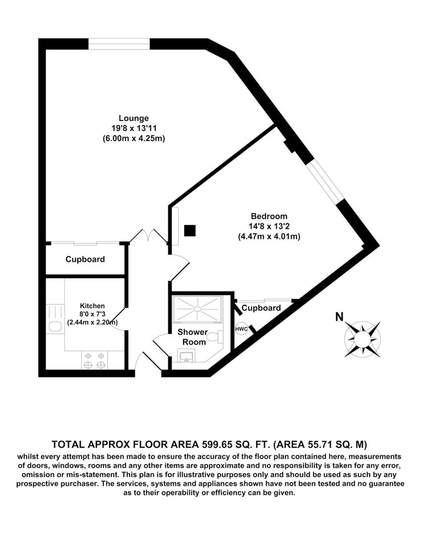 Floorplan for Belvedere Road, County Hall