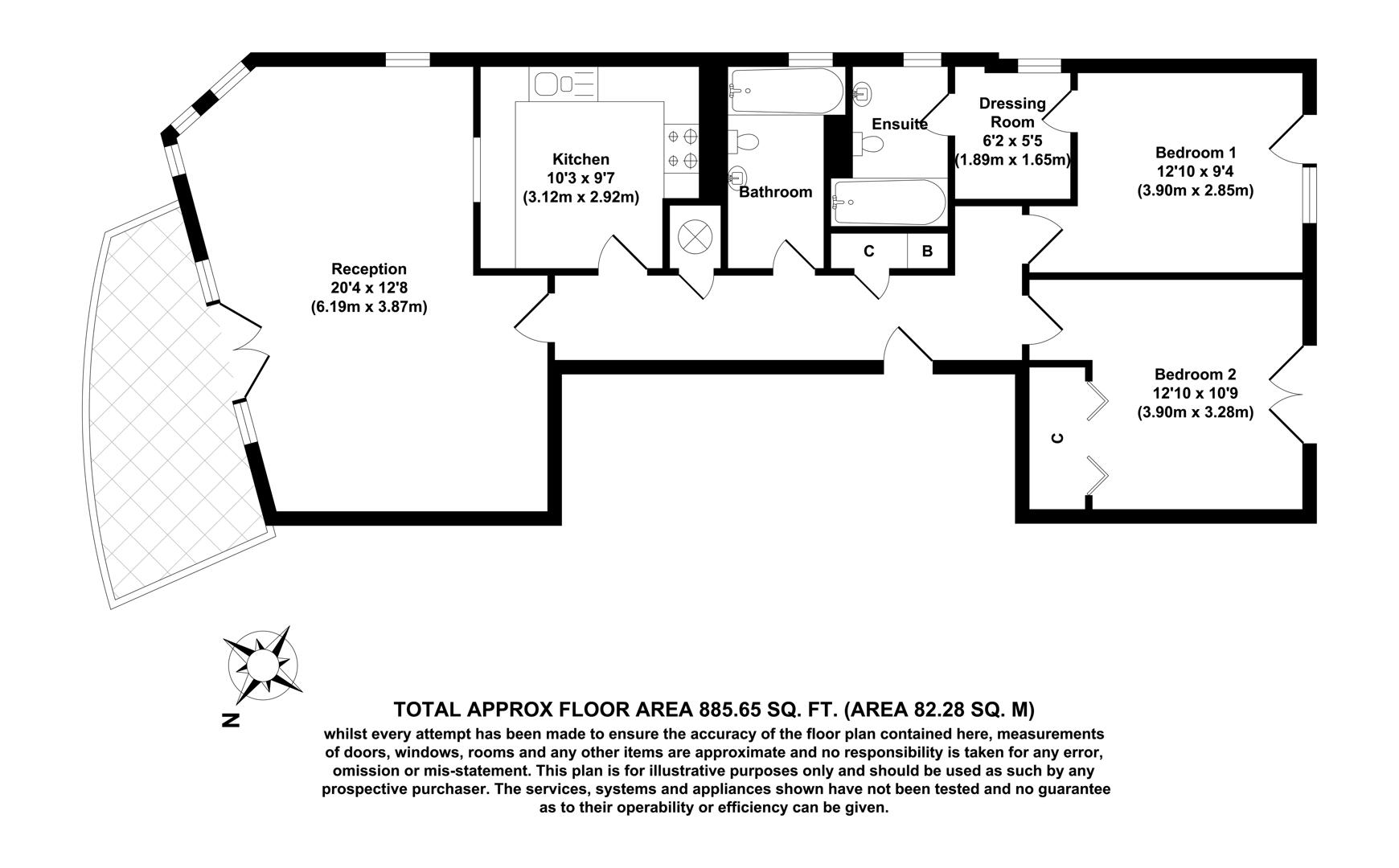 Floorplan for New Globe Walk