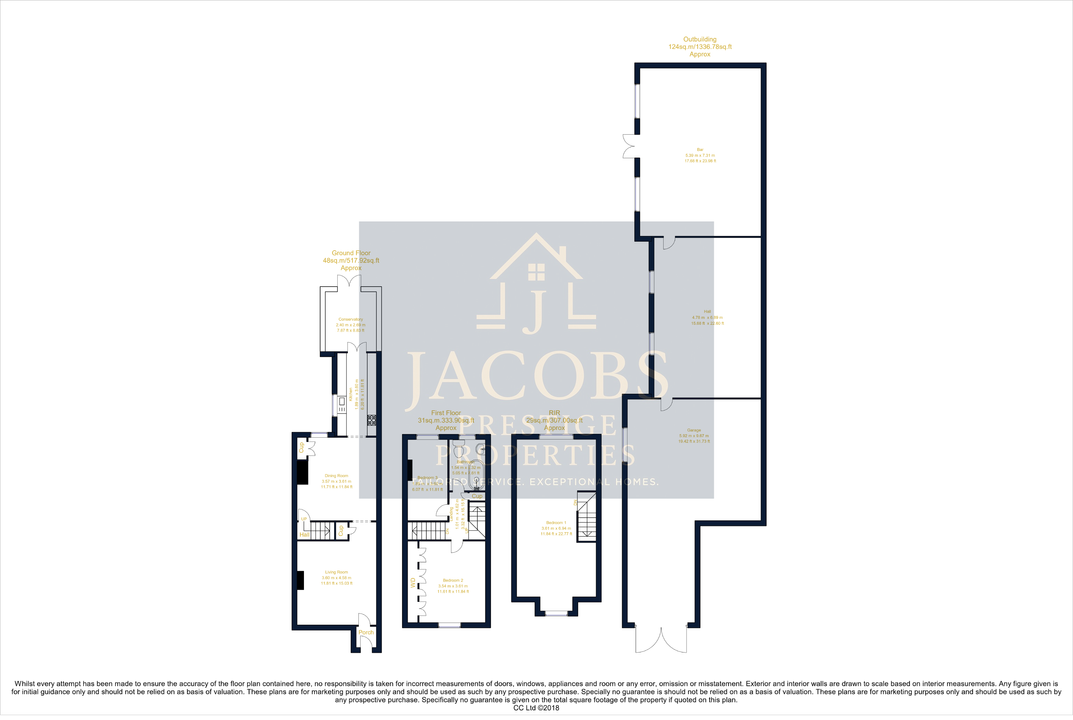 Floorplan for Mansfield Road, Warsop, Mansfield, Nottinghamshire