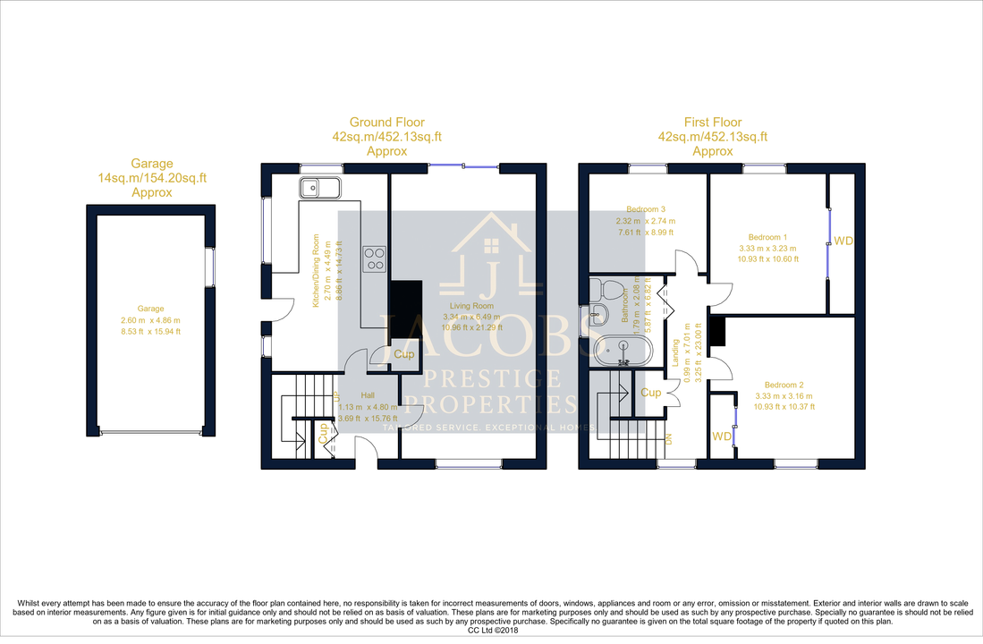 Floorplan for Little Barn Lane, Mansfield, Nottinghamshire