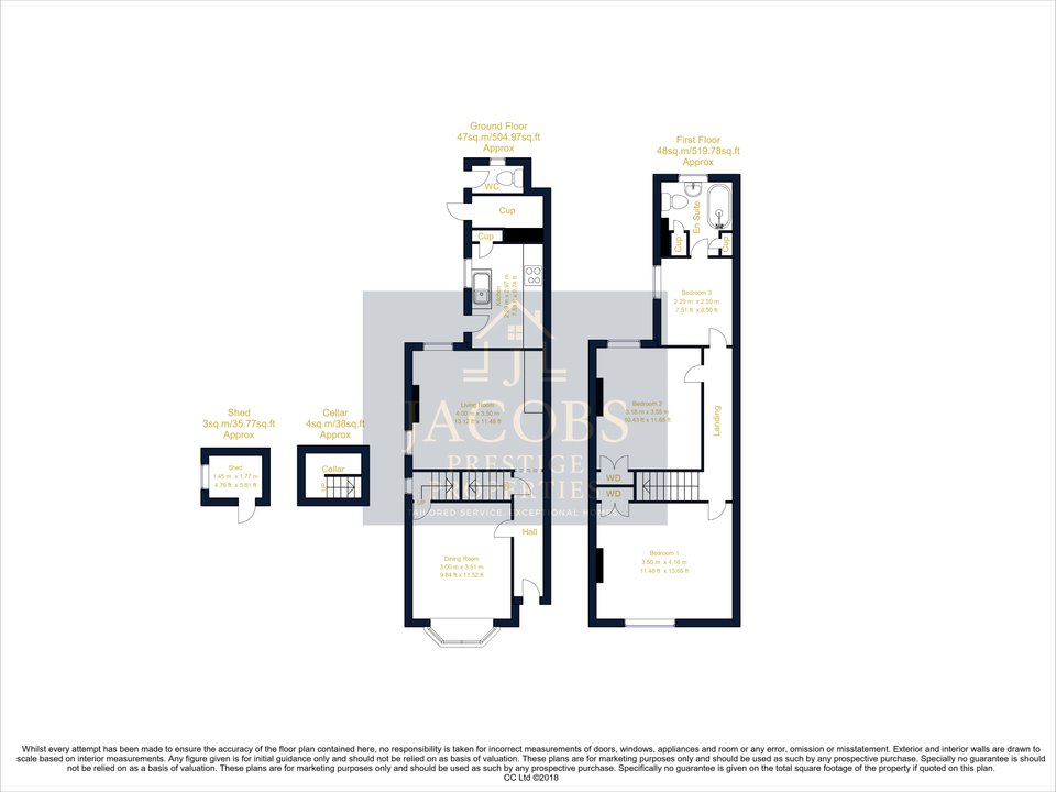 Floorplan for Appleton Street, Warsop, Mansfield, Nottinghamshire