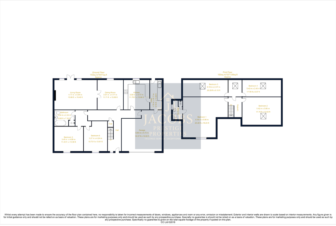 Floorplan for Derwent Avenue, Mansfield, Nottinghamshire