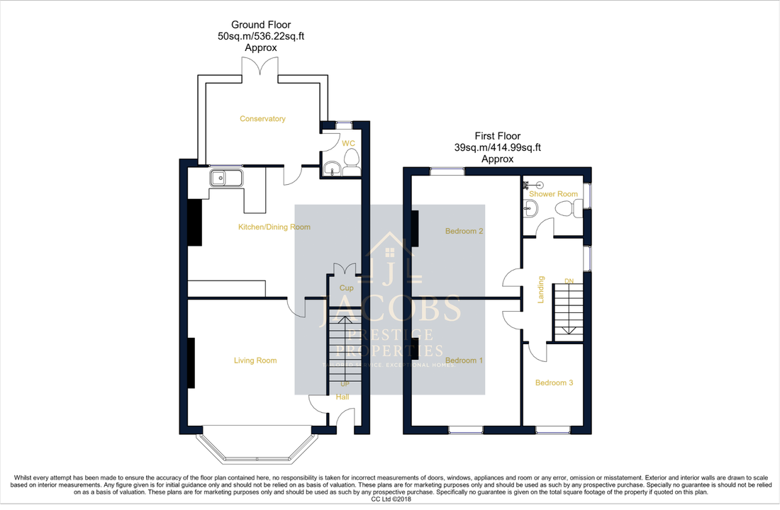 Floorplan for Princes Street, Mansfield, Nottinghamshire