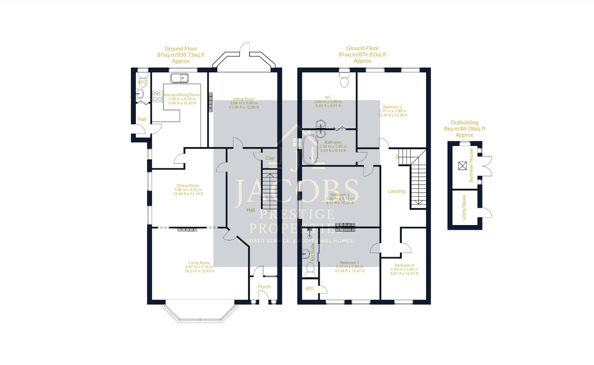 Floorplan for King Edward Avenue, Mansfield, NG18
