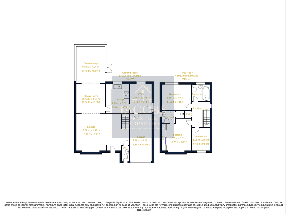 Floorplan for The Fairways, Mansfield Woodhouse, NG19