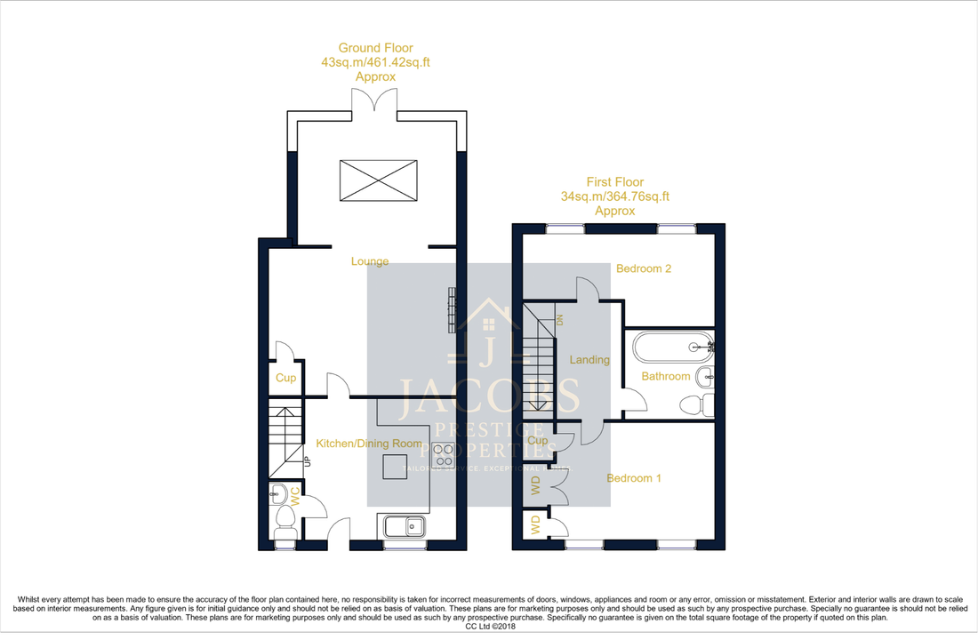 Floorplan for Church Drive, Shirebrook, Mansfield, Nottinghamshire