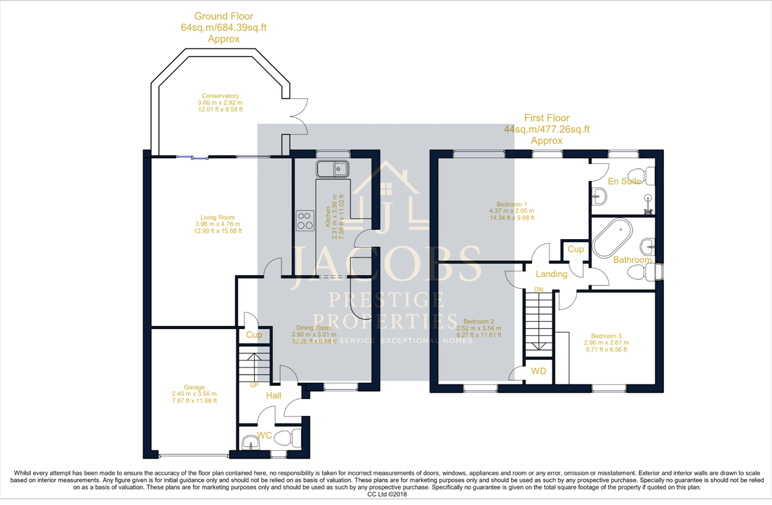 Floorplan for Bracken Road, Shirebrook, Mansfield, Nottinghamshire