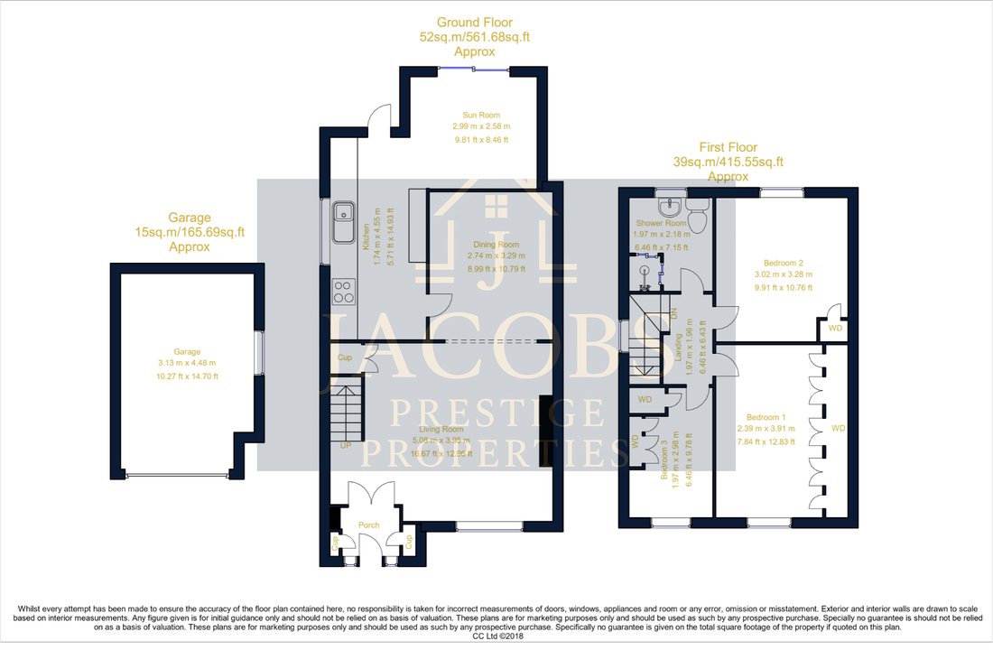 Floorplan for Raylawn Street, Mansfield, NG18